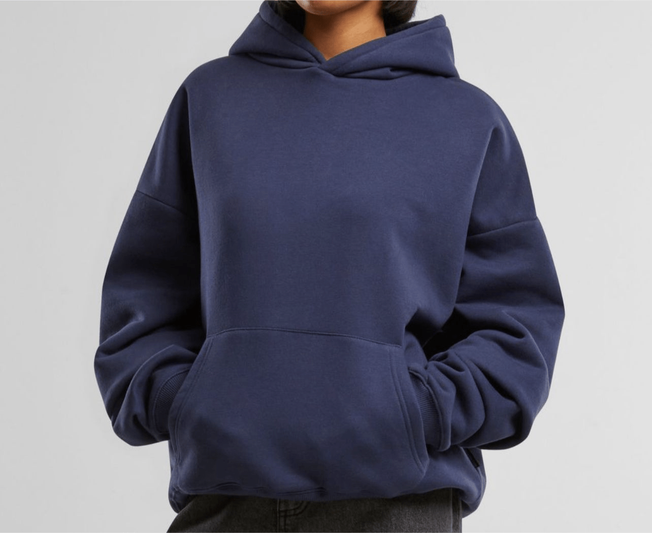 Casual Hoodie - Deep Navy Blue - Ella