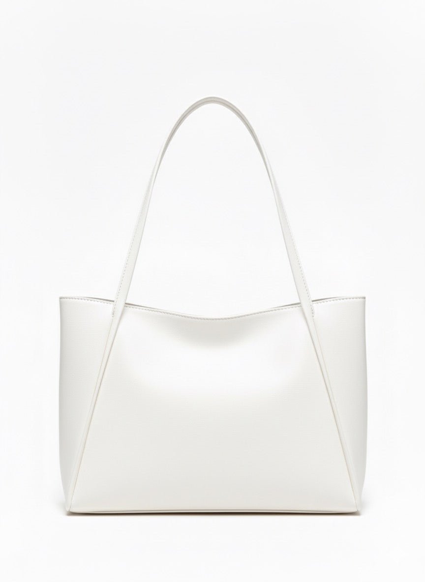 ELLA Minimalist Tote - White - Ella