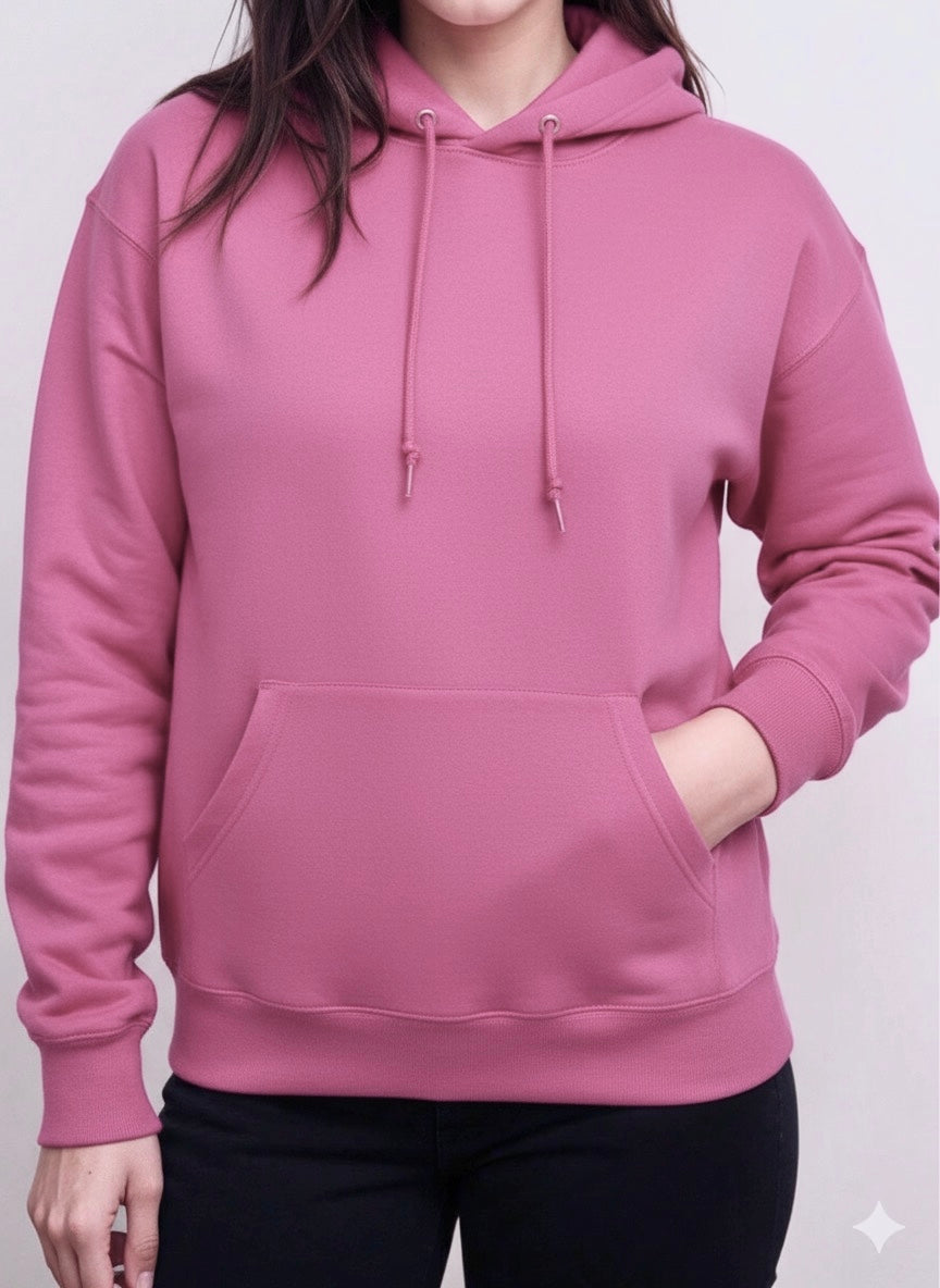 Casual Hoodie - Pink