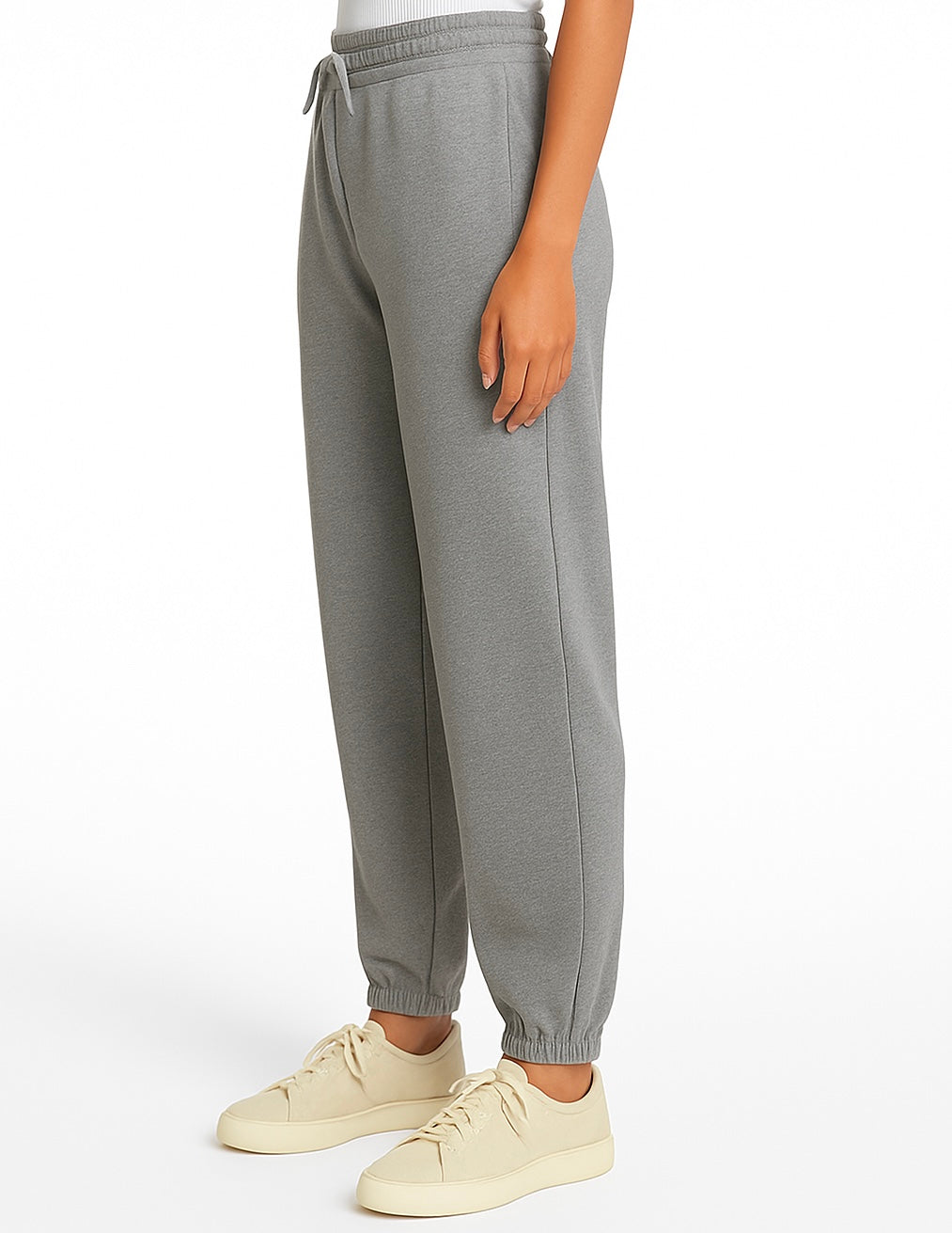Basic Sweatpants - Light Gray