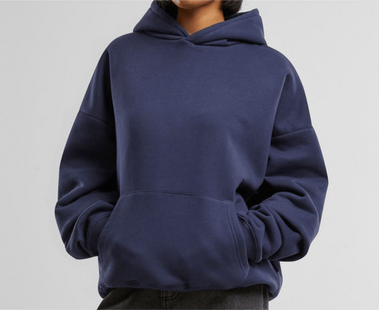 Casual Hoodie - Deep Navy Blue - Ella