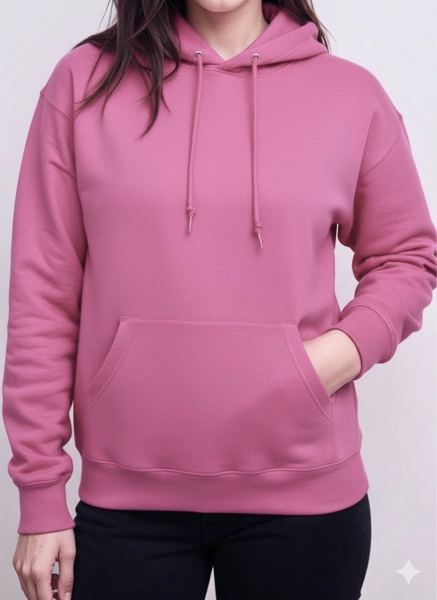 Casual Hoodie - Pink - Ella