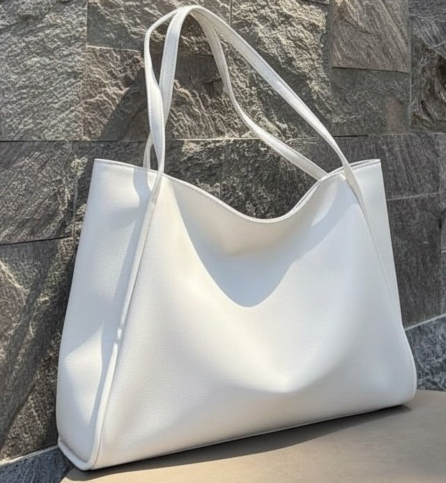 ELLA Large Tote - White - Ella