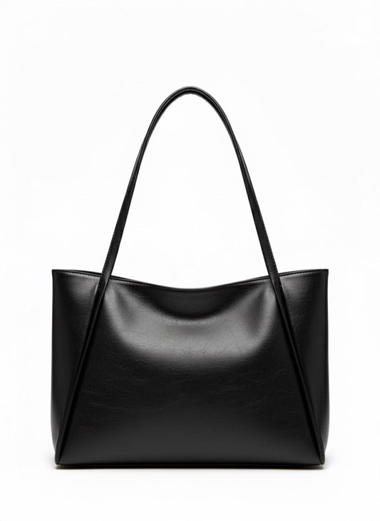 ELLA Minimalist Tote - Black - Ella