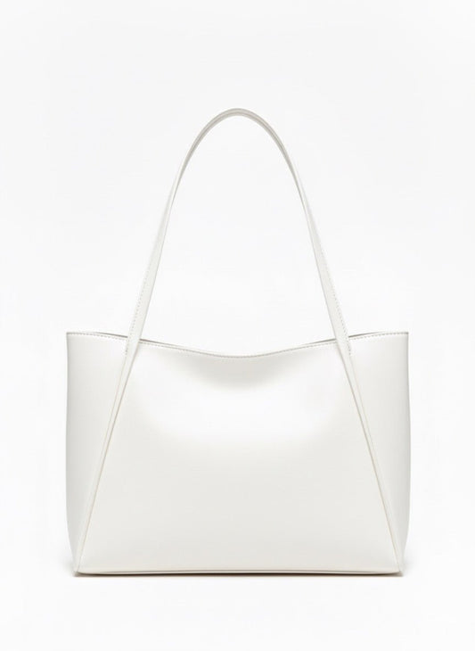 ELLA Minimalist Tote - White - Ella