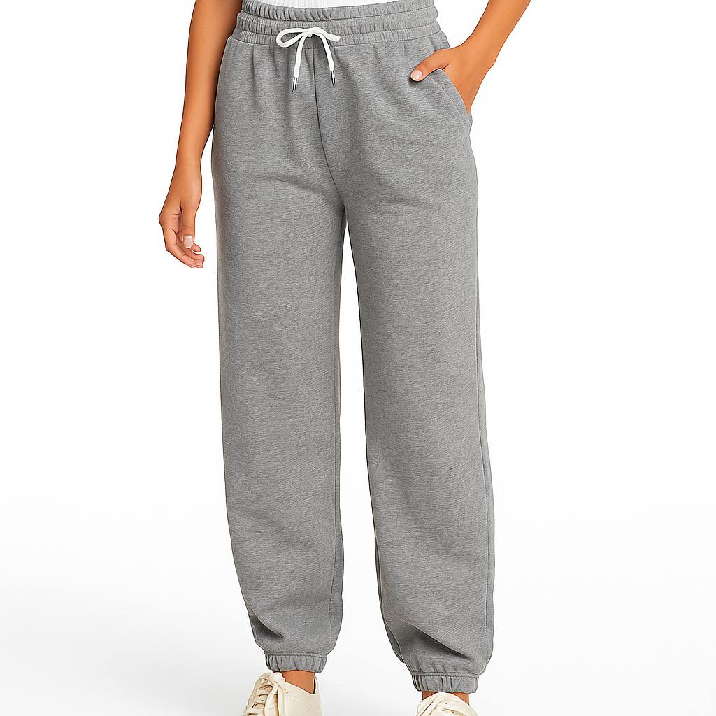 Basic Sweatpants - Light Gray