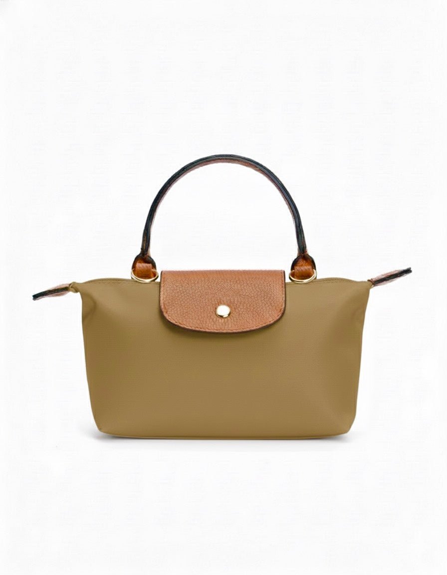 Mini Longchamp Cross Bag - Beige - Ella