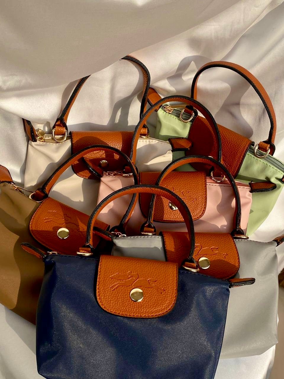 Mini Longchamp Cross Bag - Random Color - Ella