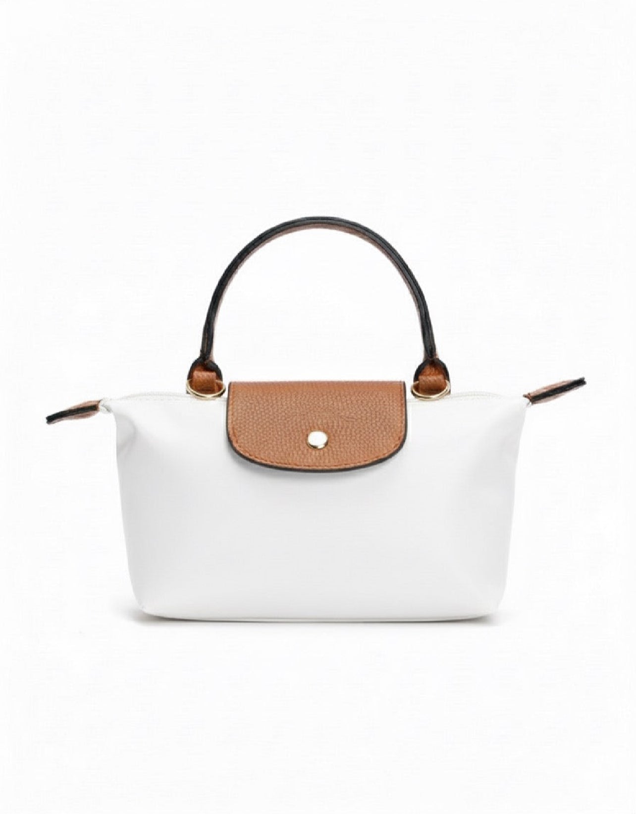 Mini Longchamp Cross Bag - White - Ella