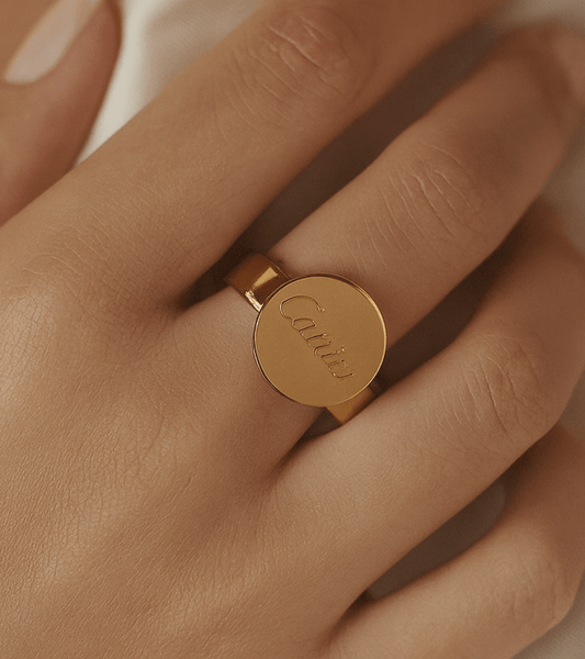 Round Cartier Ring - Ella